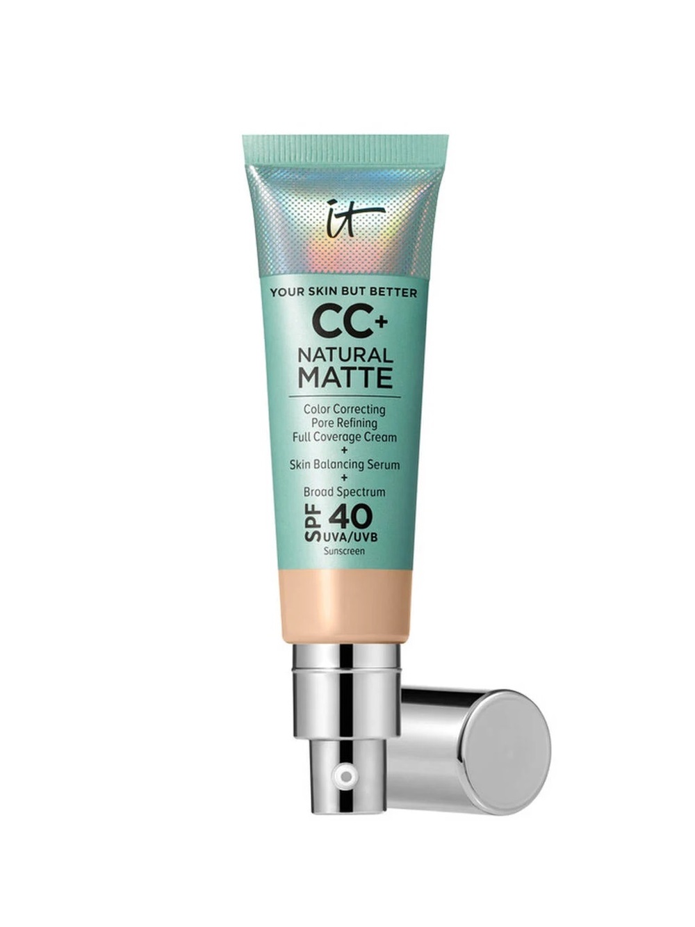 it cosmetics CC+ Natural Matte Cream SPF 40 — shade light